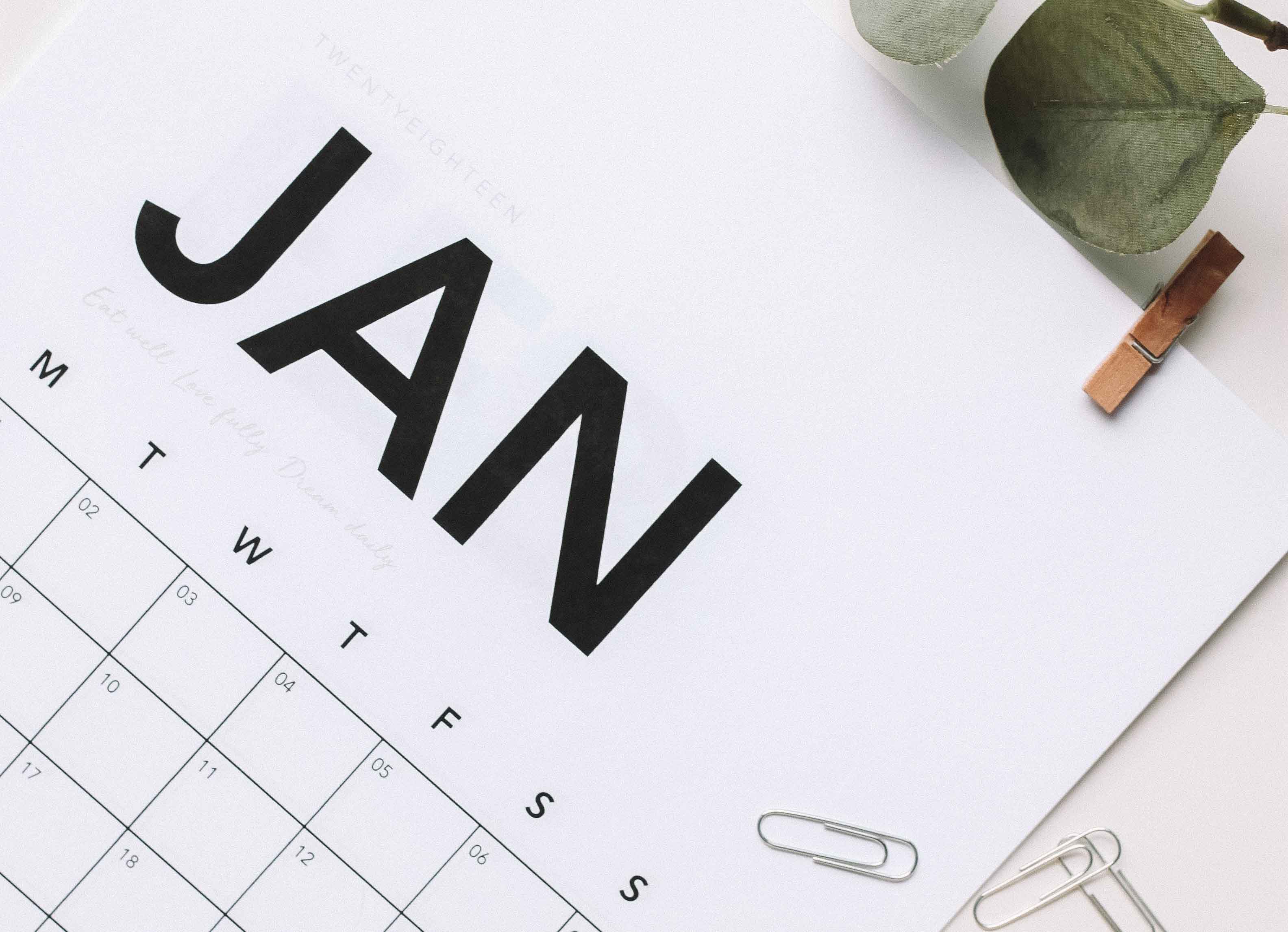 Pilihan Layout untuk Membuat Desain Kalender Dinding